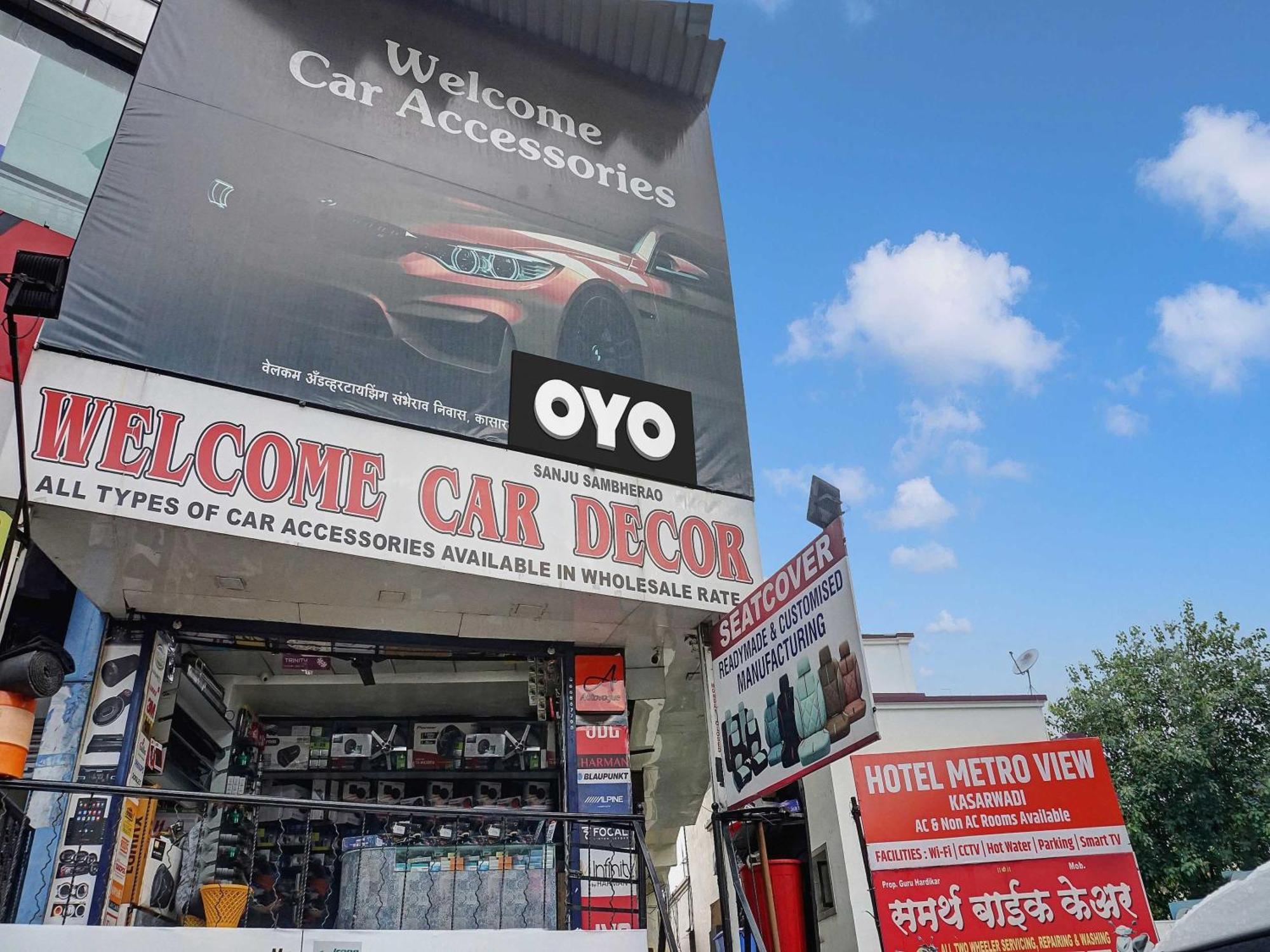 Hotel O Metro View Pimpri-Chinchwad Kültér fotó