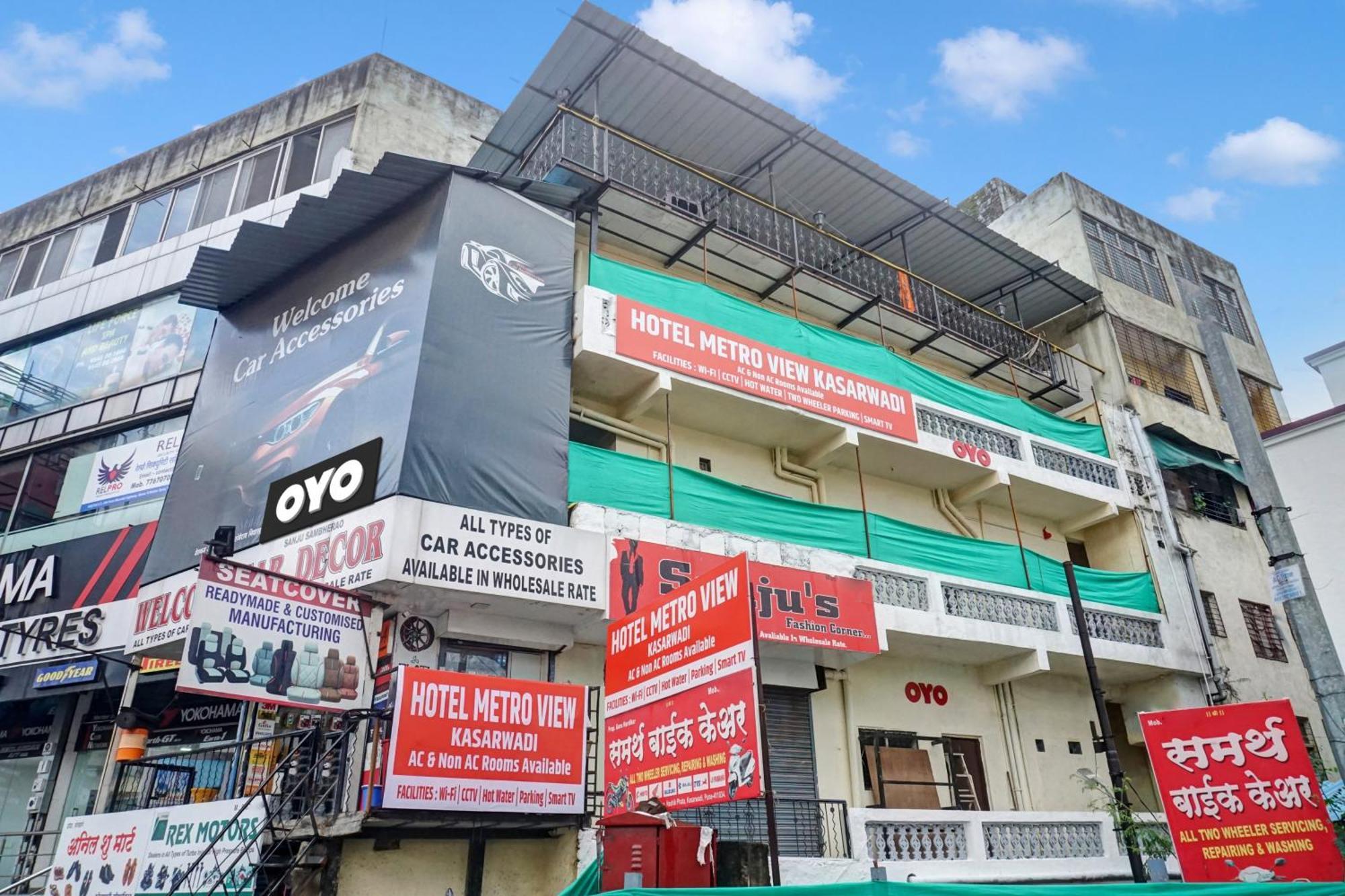 Hotel O Metro View Pimpri-Chinchwad Kültér fotó
