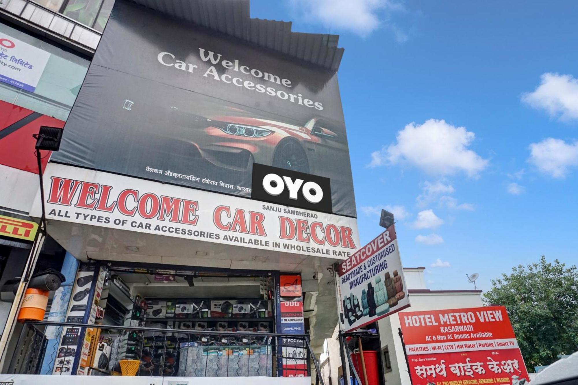 Hotel O Metro View Pimpri-Chinchwad Kültér fotó